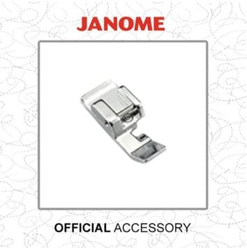 Janome Sewing Machine Accessories Janome Zipper Foot Centre Needle Position 940310000 - The Sewing Studio