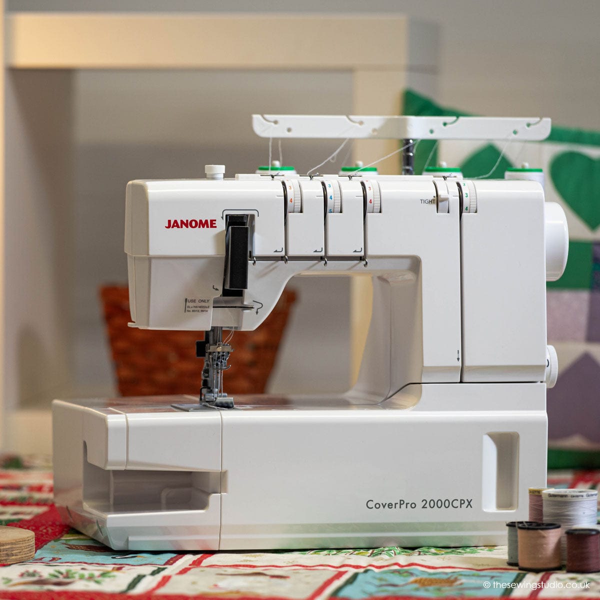Janome CoverPro 2000CPX Coverstitch Machine Review & Shop