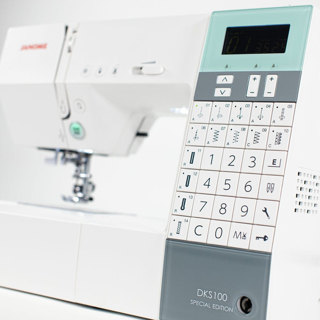 Janome Sewing Machines Janome DKS100 SE Sewing Machine + FREE Quilting Kit worth £142 - The Sewing Studio