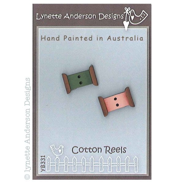 Lynette Anderson Buttons Lynette Anderson Designs Cotton Reels Buttons - The Sewing Studio