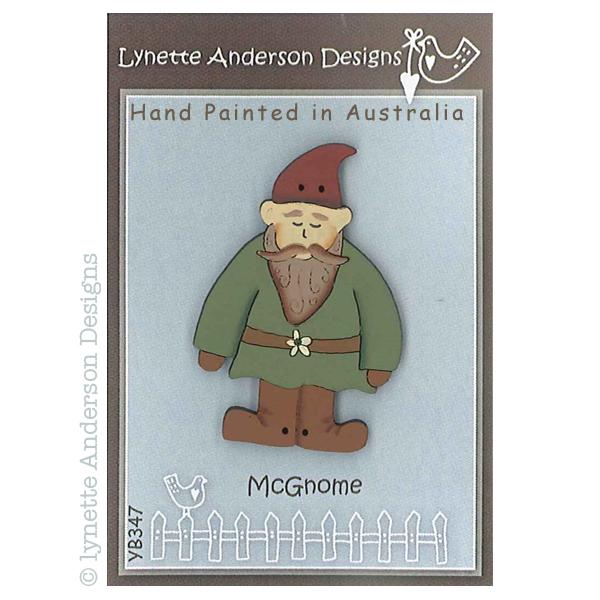 Lynette Anderson Buttons Lynette Anderson Designs McGnome Button - The Sewing Studio