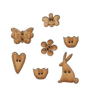 Lynette Anderson Buttons Lynette Anderson Designs Spring Ornaments Button Pack - The Sewing Studio