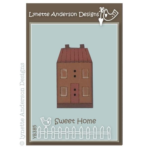 Lynette Anderson Buttons Lynette Anderson Designs Sweet Home Button - The Sewing Studio