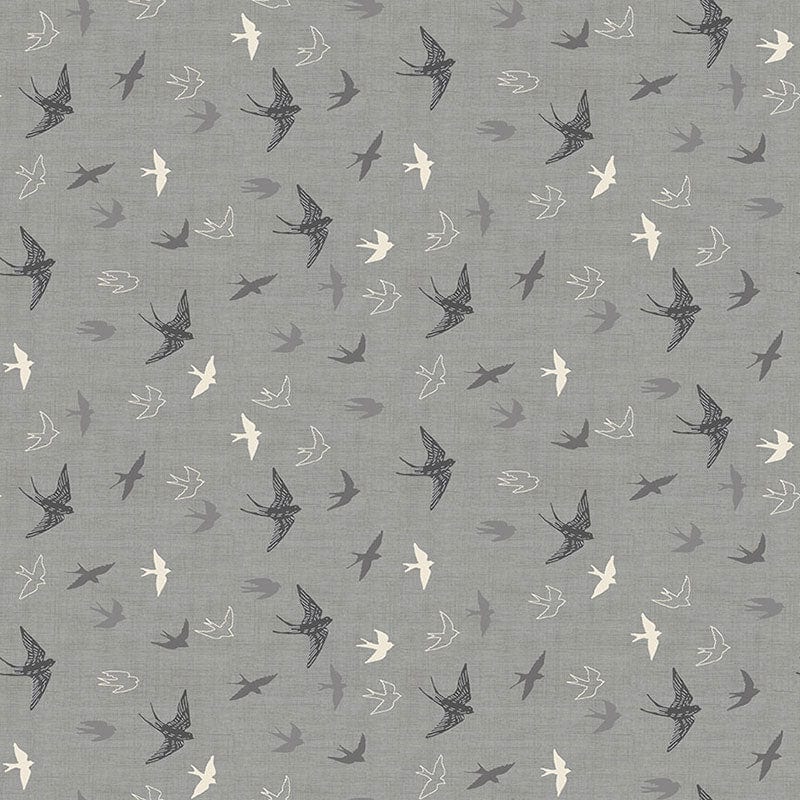 Makower Fabric Makower Fabric Hedgerow 2421 S Swallows - The Sewing Studio