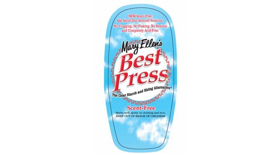 Mary Ellens Quilting Accessories Mary Ellens Best Press: Scent Free: 177ml (6oz) - The Sewing Studio