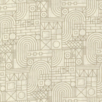 Moda Decorum Fabric Form Geometric Ecru 30682-11