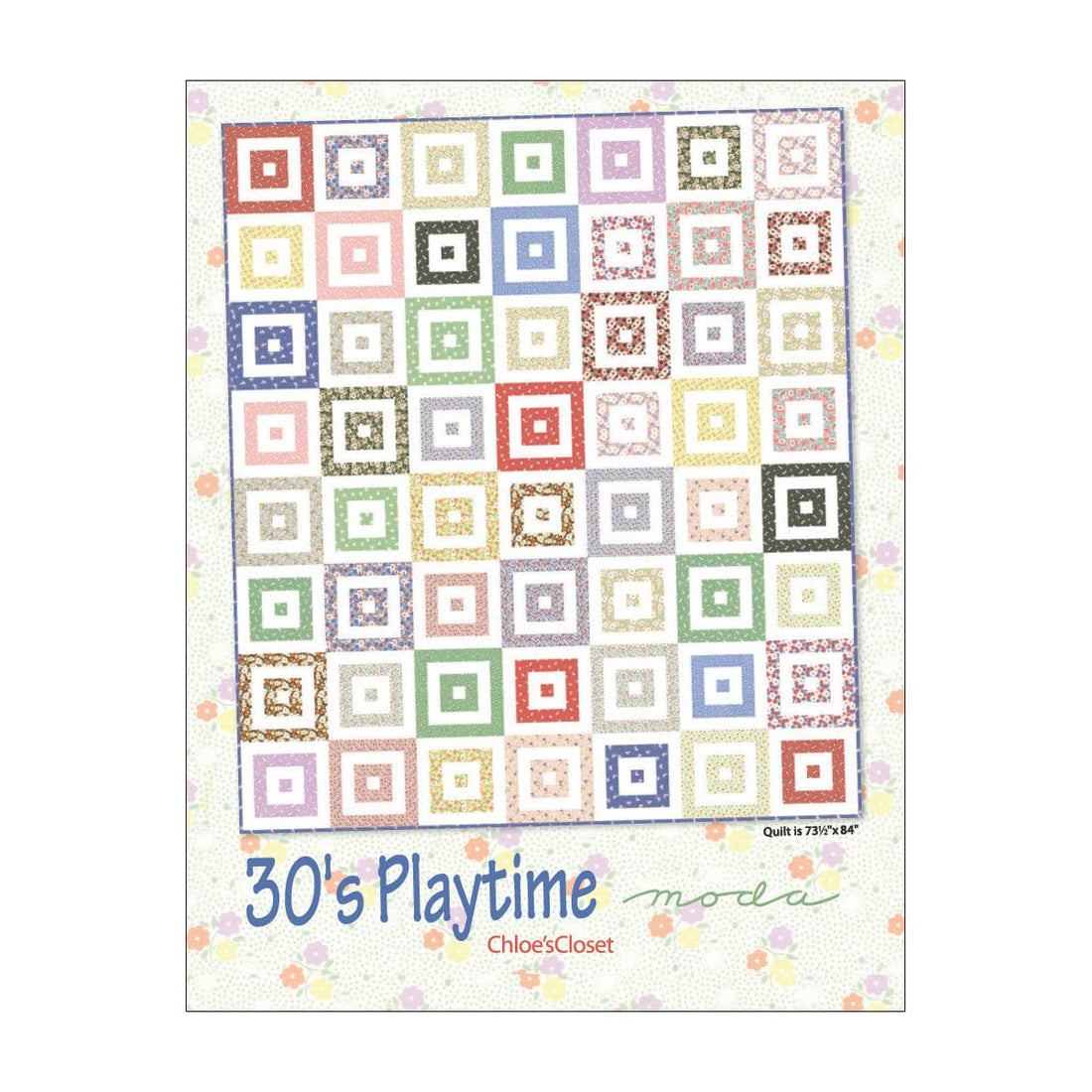 Moda Download Free Pattern: 30S Playtime - The Sewing Studio