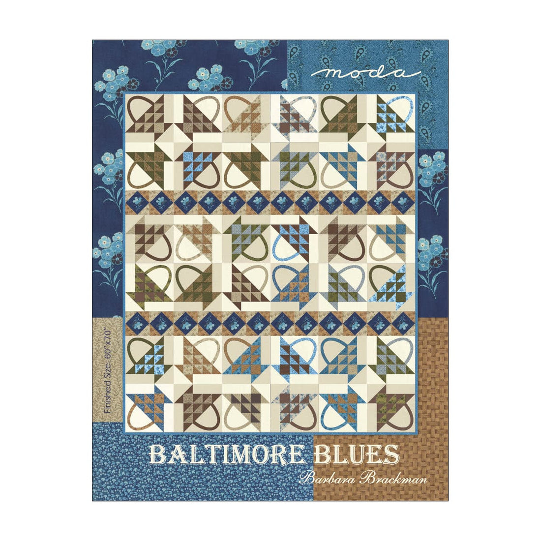 Moda Download Free Pattern: Baltimore Blues - The Sewing Studio
