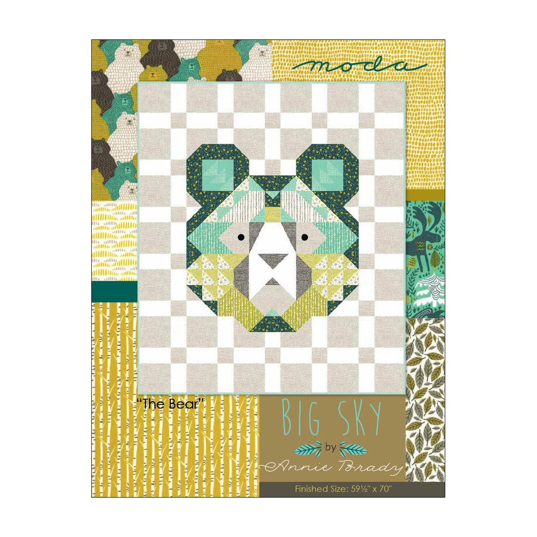 Moda Download Free Pattern: Big Sky Bear - The Sewing Studio