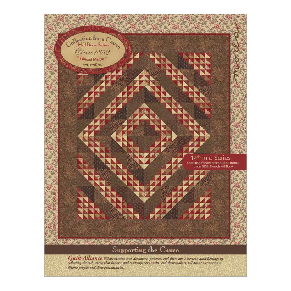 Moda Download Free Pattern: Collection for a Cause Circa 1852 - The Sewing Studio