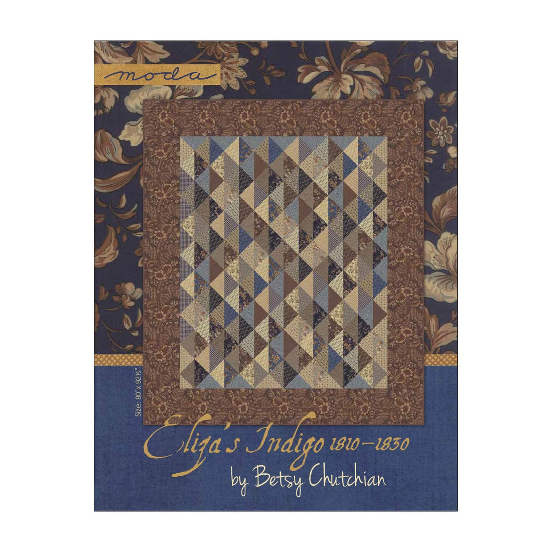 Moda Download Free Pattern: Elizas Indigo Quilt - The Sewing Studio