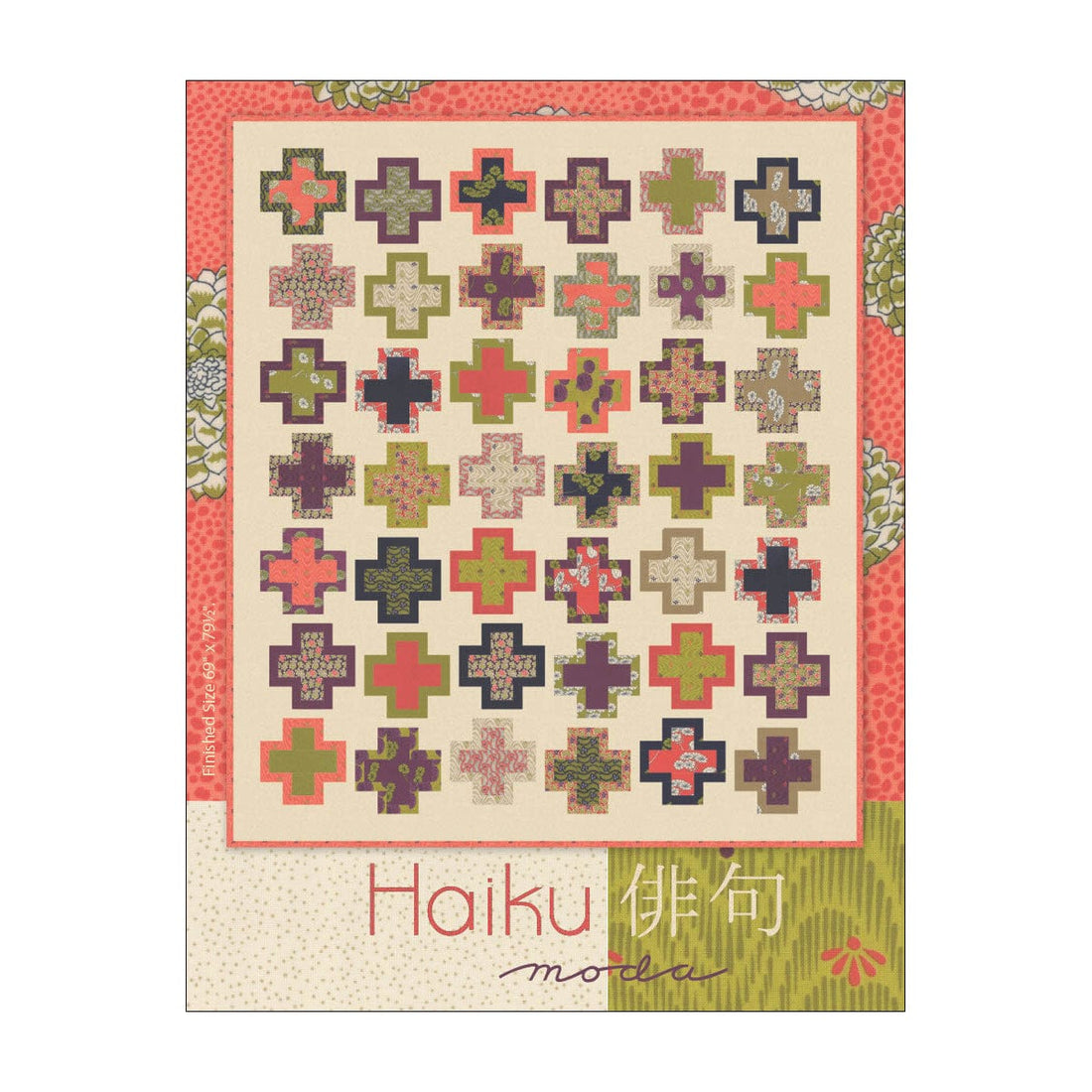 Moda Download Free Pattern: Haiku Crosses Quilt - The Sewing Studio