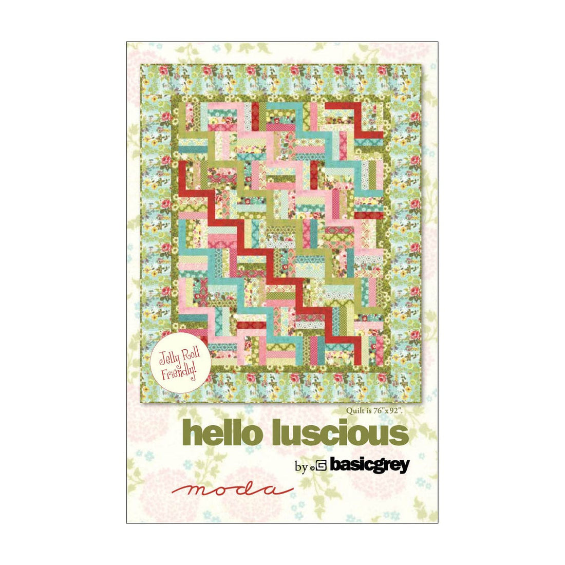 Moda Download Free Pattern: Hello Luscious Quilt - The Sewing Studio