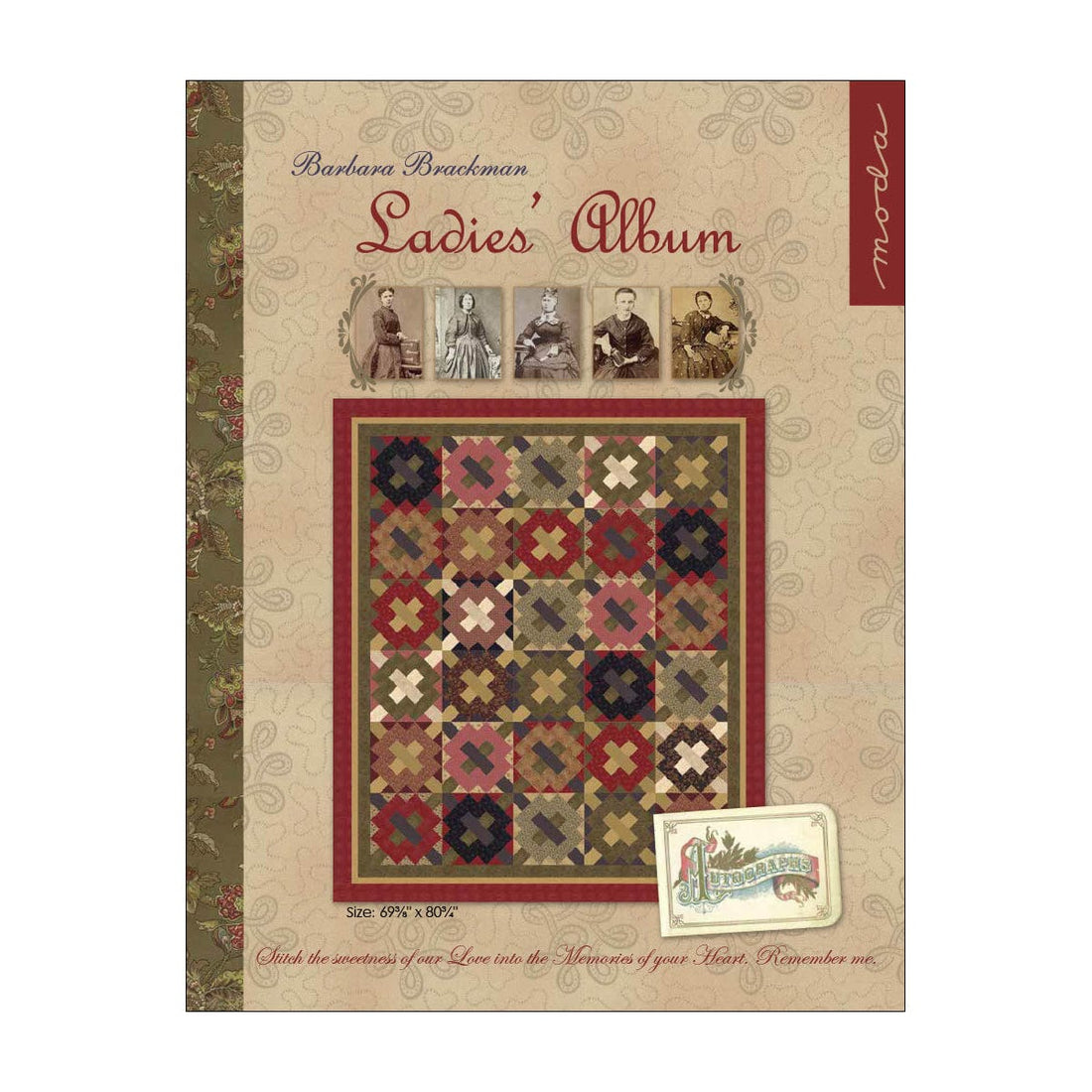 Moda Download Free Pattern: Ladies Album Quilt - The Sewing Studio