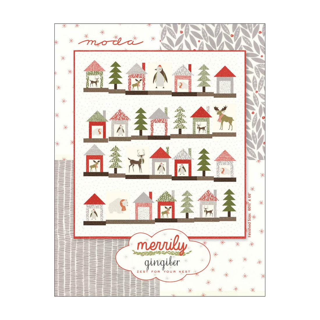 Moda Download Free Pattern: Merrily Quilt - The Sewing Studio