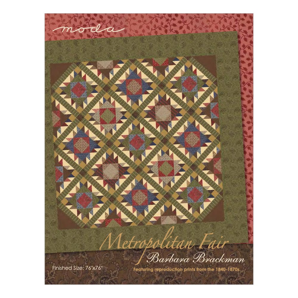 Moda Download Free Pattern: Metropolitan Fair Quilt - The Sewing Studio