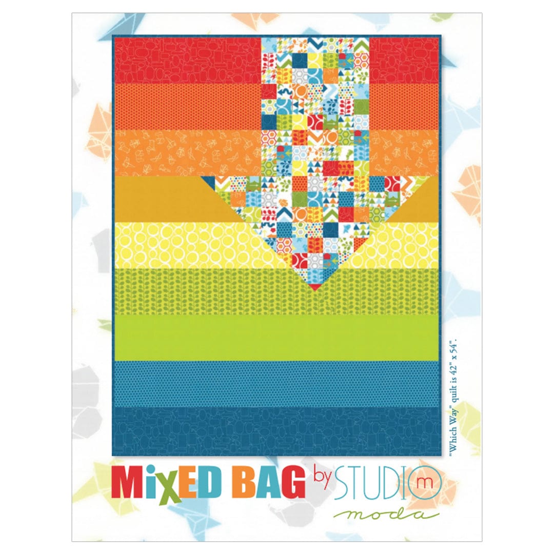Moda Download Free Pattern: Mixed Bag Which Way Quilt - The Sewing Studio