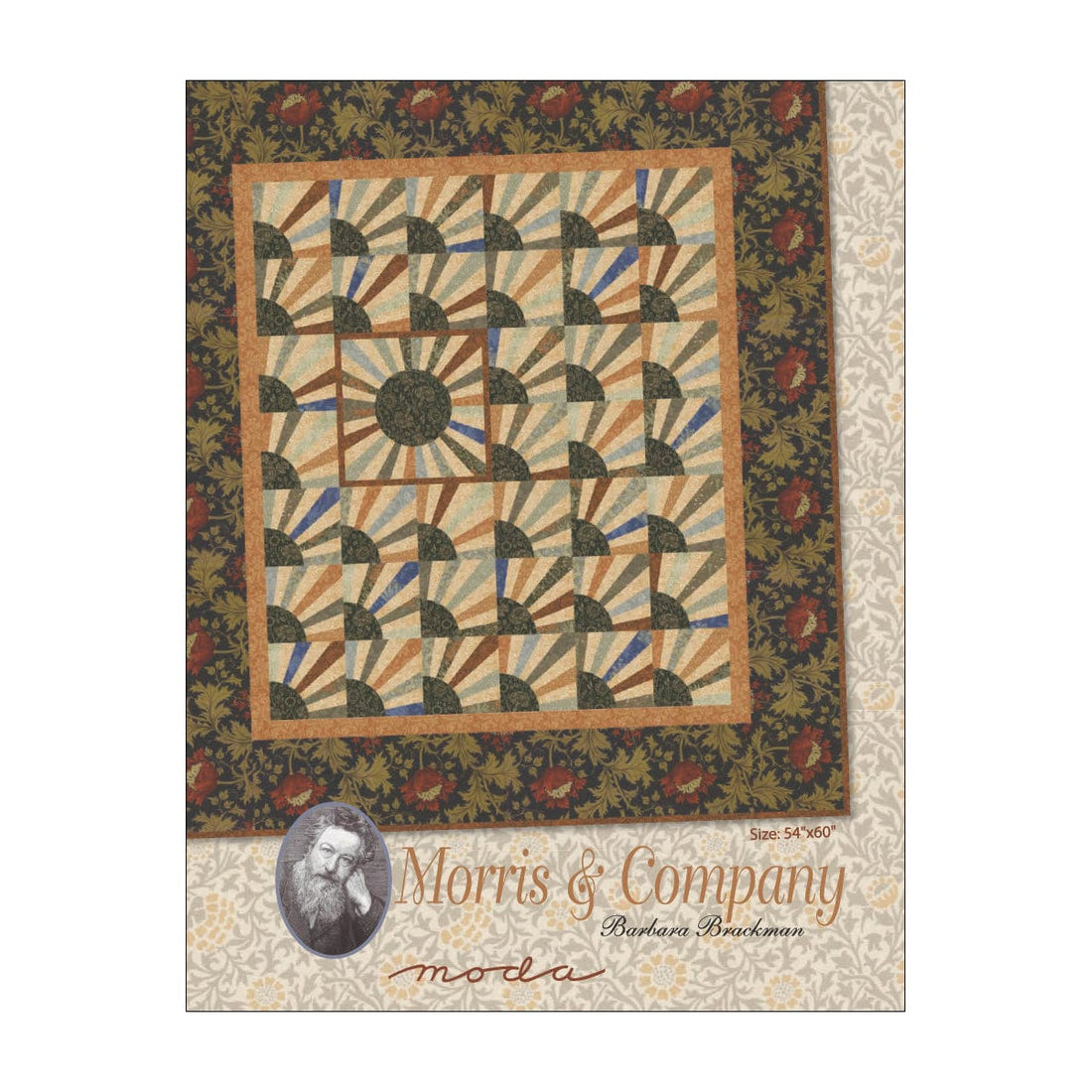 Moda Download Free Pattern: Morris And Company Quilt - The Sewing Studio