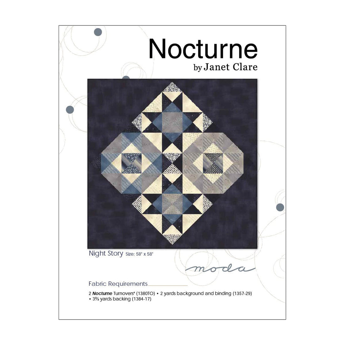 Moda Download Free Pattern: Nocturne Quilt - The Sewing Studio