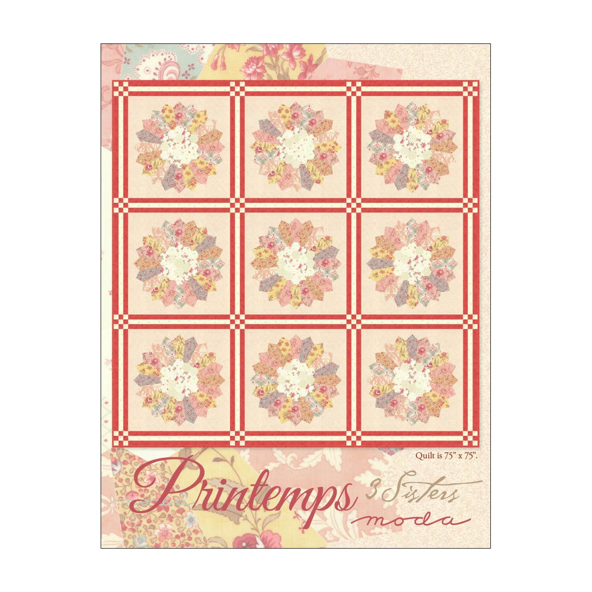 Moda Download Free Pattern: Printemps Quilt  - The Sewing Studio