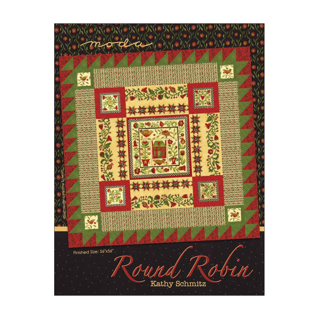 Moda Download Free Pattern: Round Robin Quilt - The Sewing Studio