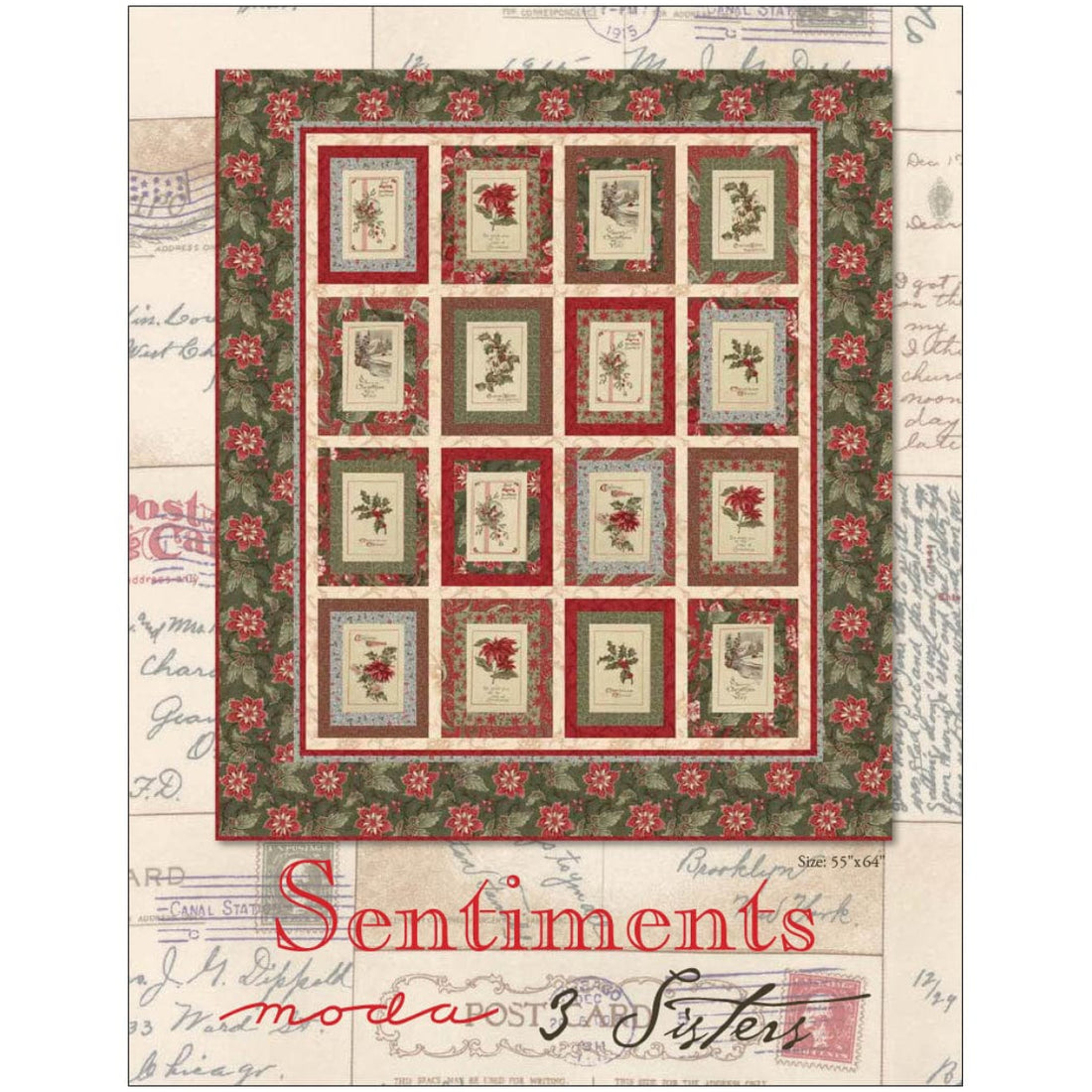 Moda Download Free Pattern: Sentiments Quilt - The Sewing Studio