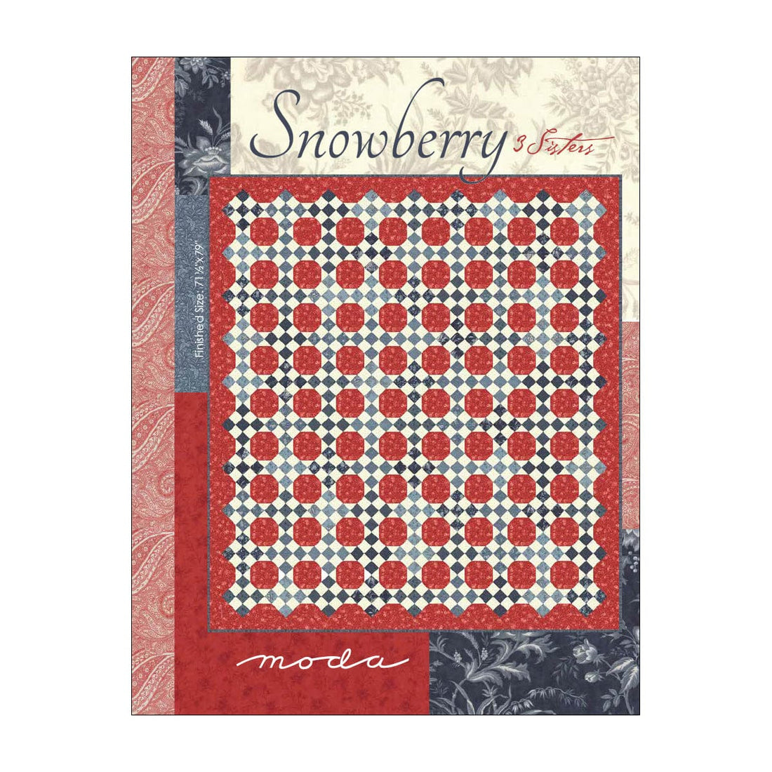 Moda Download Free Pattern: Snowberry Quilt - The Sewing Studio