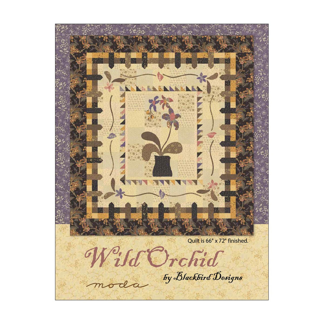Moda Download Free Pattern: Wild Orchid Quilt - The Sewing Studio