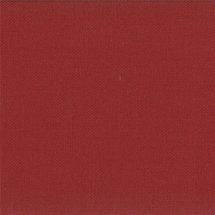 Moda Fabric Bella Solids Brick Red 9900 229