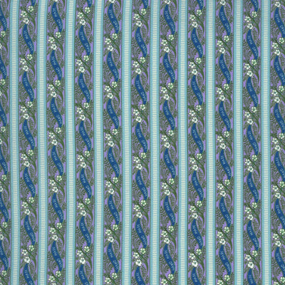 Moda Fabric Flea Market Fresh Hand Made Stripes Lavender 7375 15