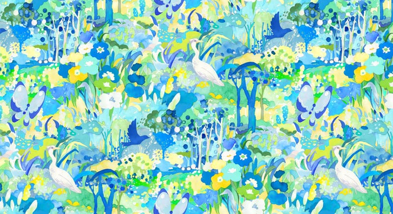 Moda Fabric Moda Whimsy Wonderland Scenic Breeze 33650-12 - The Sewing Studio