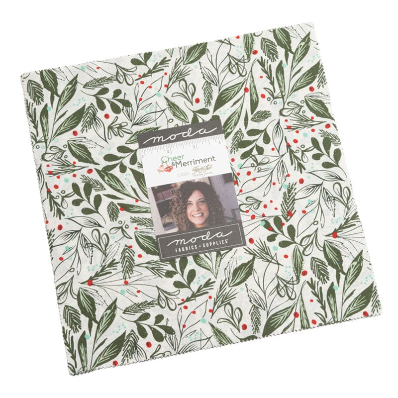 Moda Fabric Pre Cuts Moda Cheer And Merriment Layer Cake 45530LC - The Sewing Studio