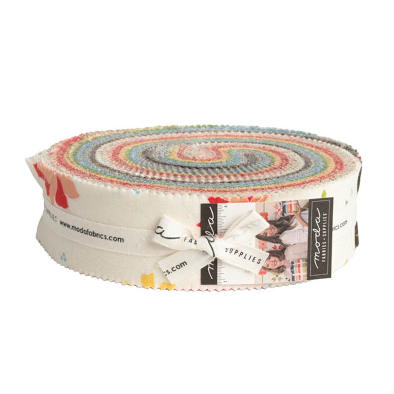 Moda Fabric Pre Cuts Moda Emma Honey Bun 37630HB - The Sewing Studio
