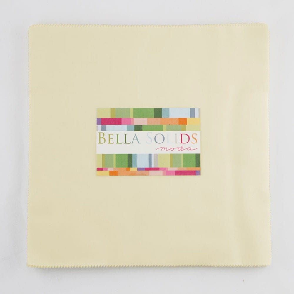 Moda Fabric Pre Cuts Moda Fabric Bella Solids Junior Layer Cake Fig Tree - The Sewing Studio