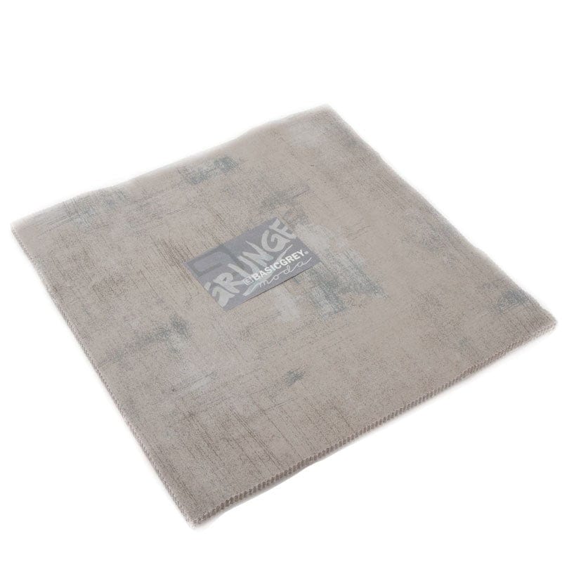 Moda Fabric Pre Cuts Moda Fabric Grunge Junior Layer Cake Gris - The Sewing Studio