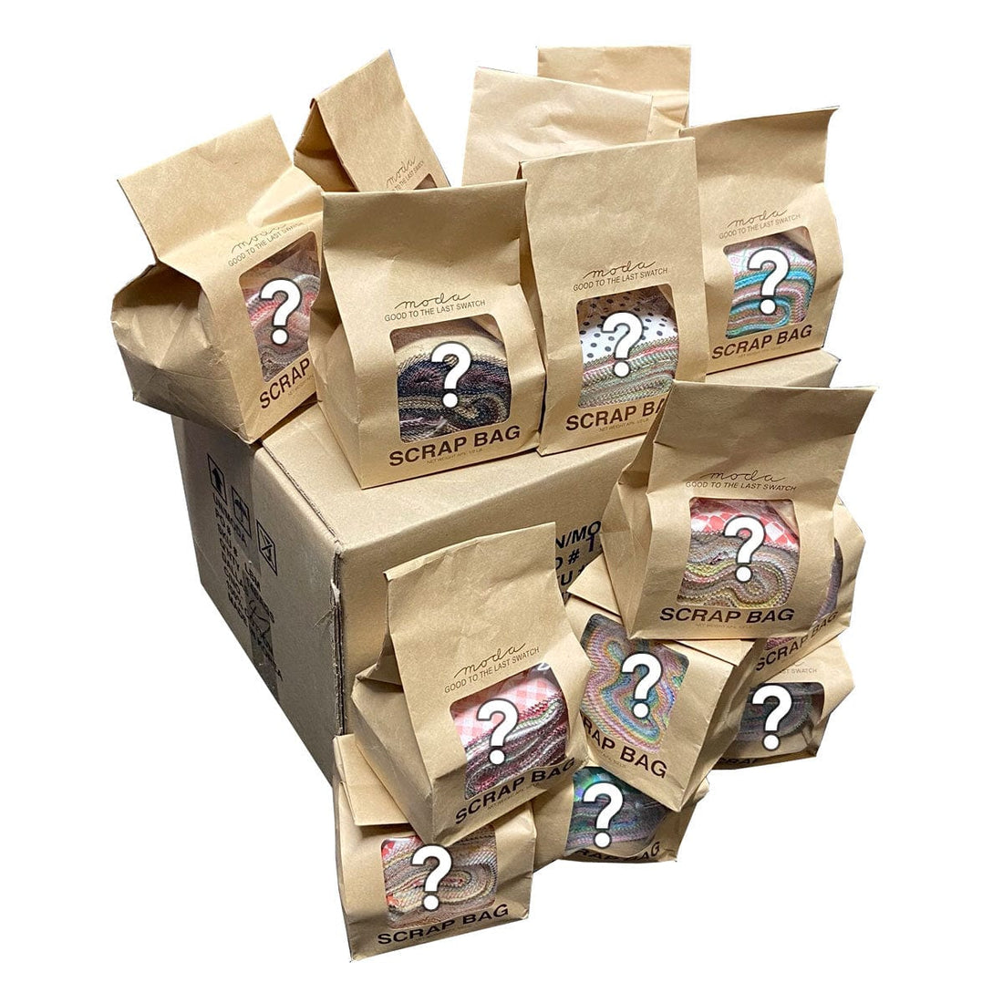 Moda Fabric Pre Cuts Moda Fabric Scrap Bag Box of 14 - The Sewing Studio