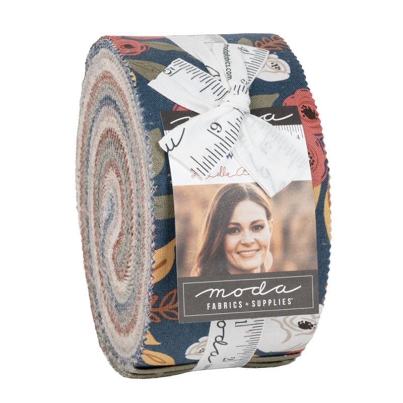 Moda Fabric Pre Cuts Moda Flower Pot Jelly Roll 5160JR - The Sewing Studio