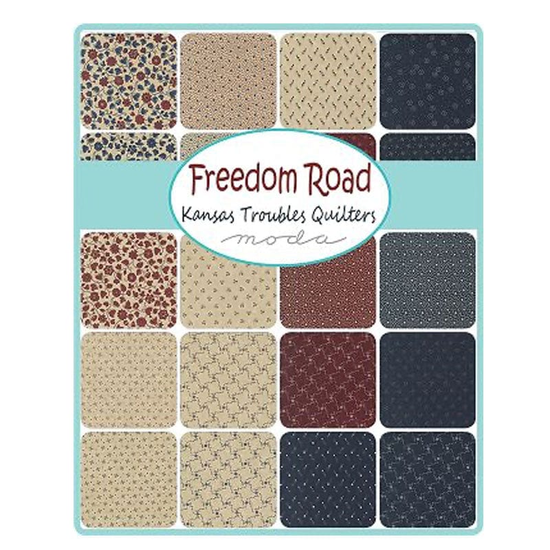 Moda Fabric Pre Cuts Moda Freedom Road Jelly Roll 9690JR - The Sewing Studio