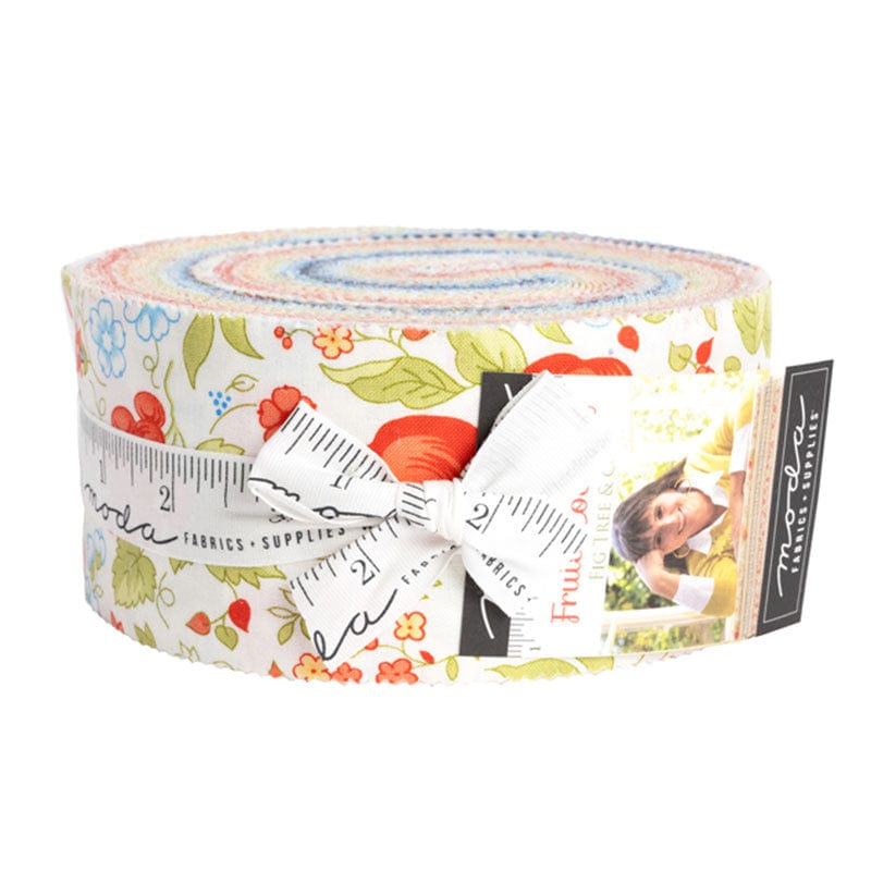 Moda Fabric Pre Cuts Moda Fruit Cocktail Jelly Roll 20460JR - The Sewing Studio