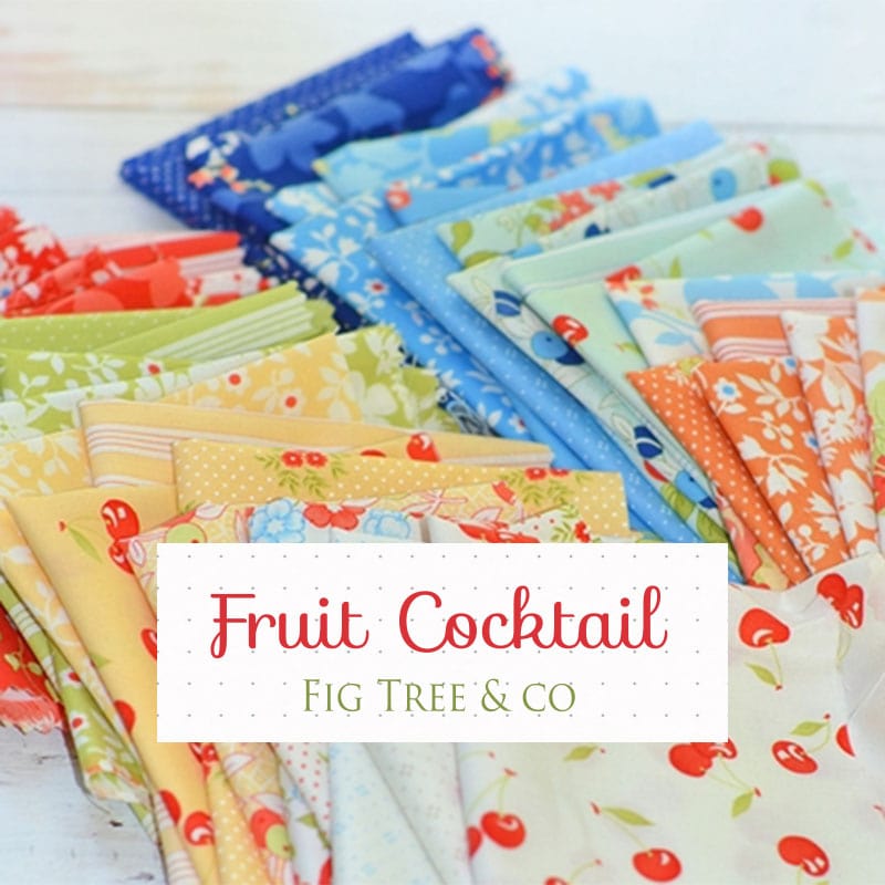 Moda Fabric Pre Cuts Moda Fruit Cocktail Jelly Roll 20460JR - The Sewing Studio