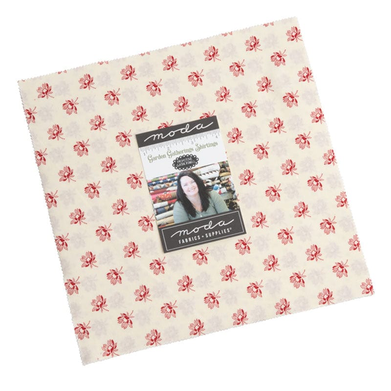 Moda Fabric Pre Cuts Moda Garden Gatherings Shirtings Layer Cake 49171LC - The Sewing Studio