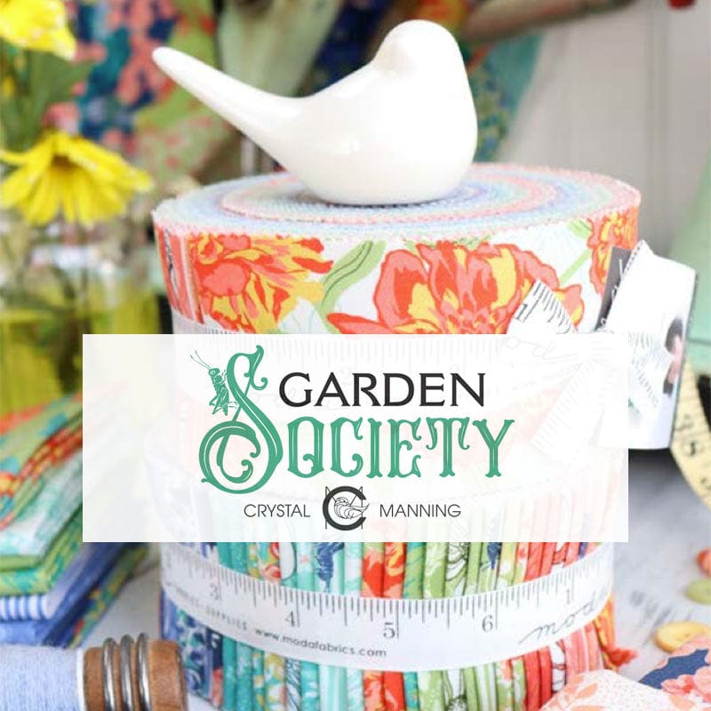 Moda Fabric Pre Cuts Moda Garden Society Fat Quarter Bundle 32 Piece 11890AB - The Sewing Studio