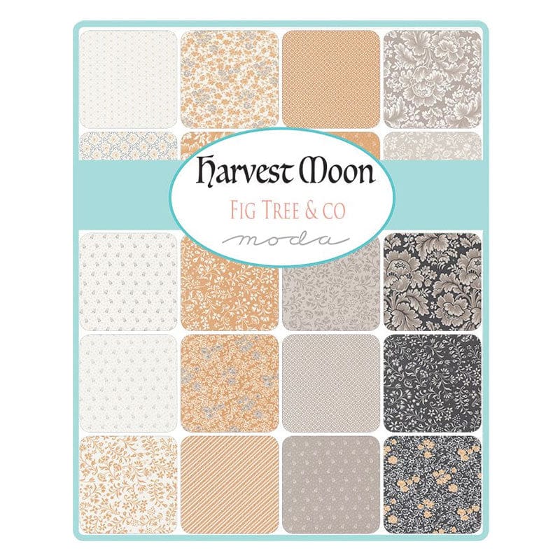 Moda Fabric Pre Cuts Moda Harvest Moon Charm Pack 20470PP  - The Sewing Studio