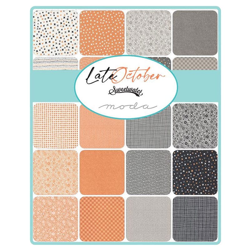 Moda Fabric Pre Cuts Moda Late October Fat Quarter Bundle 28 Piece 55590AB  - The Sewing Studio
