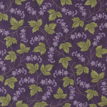 Moda Iris And Ivy Covered Florals Plum 2252-16