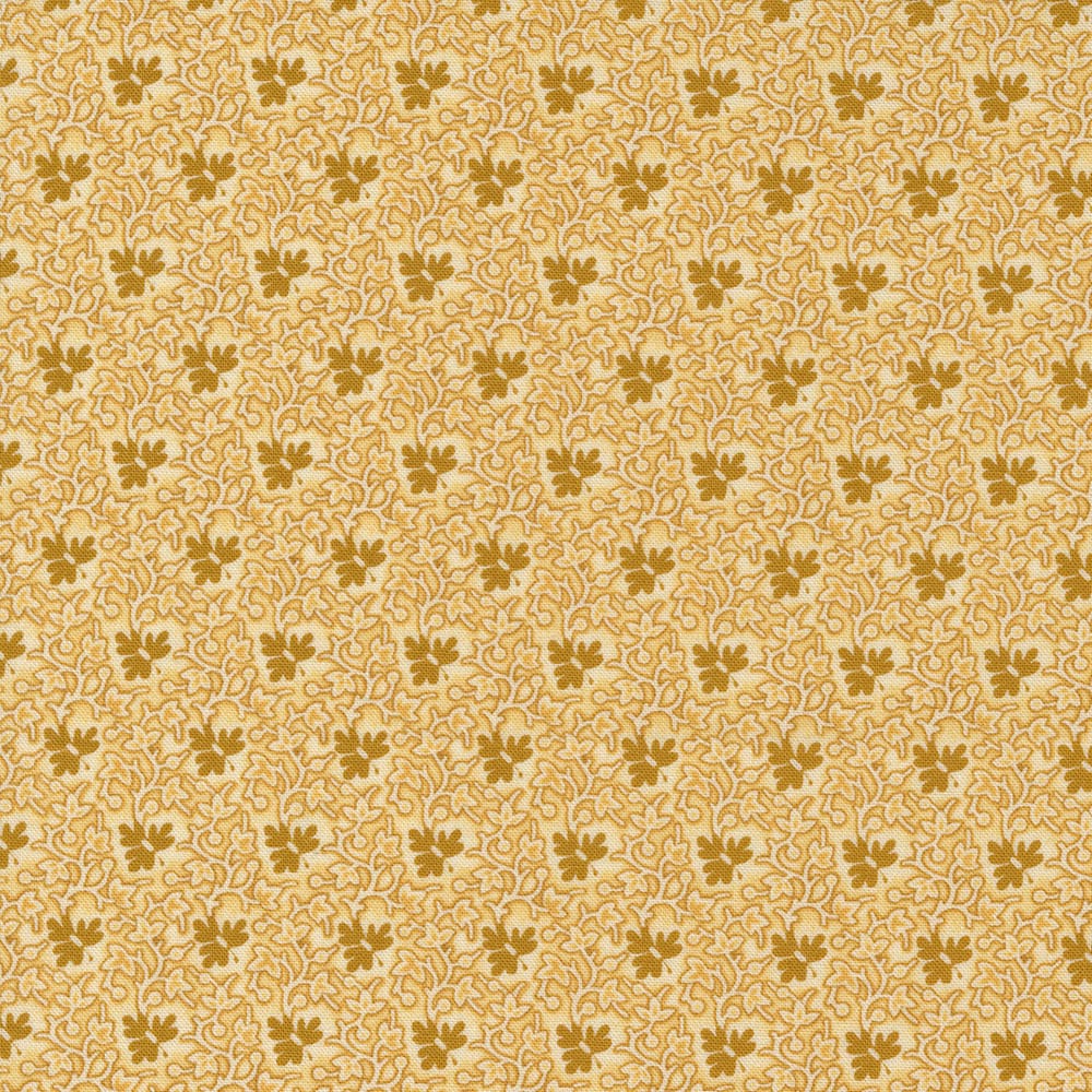 Moda Mary Anns Gift Creekside Butter Fabric 31633 16