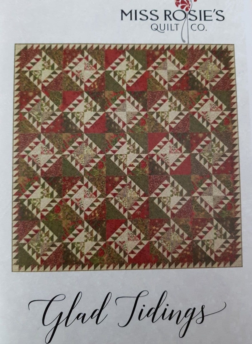 Moda Patterns Miss Rosie's Quilt Co Glad Tidings Quilt Pattern - The Sewing Studio