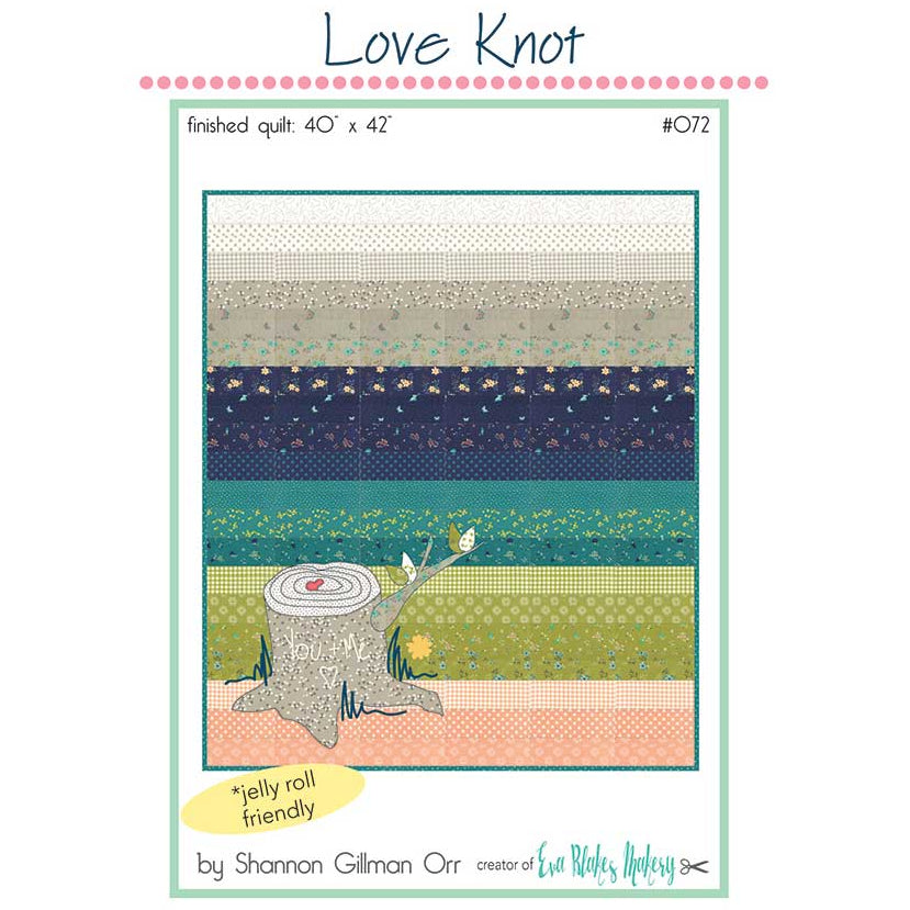 Moda Patterns Moda Fabric Woodland Secrets Love Knot Pattern - The Sewing Studio