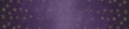 Moda Ombre Flurries Winter Snowflakes Aubergine 10874-224MG Ruler Image