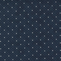 Moda Starlight Gatherings Diamond Dot Indigo Fabric 49162 11